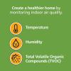 imageKidde Smart Smoke ampamp Carbon Monoxide Detector ampamp Indoor Air Quality Monitor WiFi Alexa Compatible Device Hardwired wBattery Backup Voice ampamp App Alerts