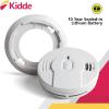 imageKidde Smoke Detector 10Year Battery LED Indicators Replacement Alert TestReset Button 2 Pack