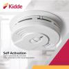 imageKidde Smoke Detector 10Year Battery LED Indicators Replacement Alert TestReset Button 2 Pack