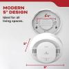 imageKidde Smoke Detector 10Year Battery Powered LED Warning Light Indicators