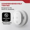 imageKidde Smoke Detector 10Year Battery Powered Voice Alerts LED Warning Light Indicators