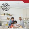 imageKidde Smoke Detector 10Year Battery Powered Voice Alerts LED Warning Light Indicators