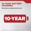 imageKidde Smoke Detector 10Year Battery Powered Voice Alerts LED Warning Light Indicators