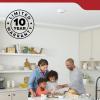 imageKidde Smoke Detector AA Battery Powered LED Warning Light Indicators