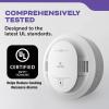 imageKidde Smoke ampamp Carbon Monoxide Detector 10Year Battery Powered Voice Alerts LED Warning Light Indicators