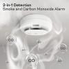 imageKidde Smoke ampamp Carbon Monoxide Detector AA Battery Powered LED Warning Light Indicators 1 Pack