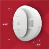 imageKidde Smoke ampamp Carbon Monoxide Detector AA Battery Powered LED Warning Light Indicators 1 Pack