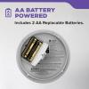 imageKidde Smoke ampamp Carbon Monoxide Detector AA Battery Powered LED Warning Light Indicators
