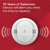 imageKidde Smoke ampamp Carbon Monoxide Detector AA Battery Powered Voice Alerts LED Warning Light Indicators6th Edition Alarm