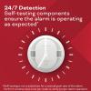 imageKidde Smoke ampamp Carbon Monoxide Detector AA Battery Powered Voice Alerts LED Warning Light Indicators6th Edition Alarm