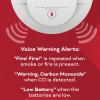 imageKidde Smoke ampamp Carbon Monoxide Detector AA Battery Powered Voice Alerts LED Warning Light Indicators6th Edition Alarm