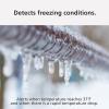 imageKidde WiFi Water Leak Detector ampamp Freeze Alarm Alexa Device Smart Leak Detector for Homes with App Alerts 4 Pack