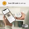 imageKidde WiFi Water Leak Detector ampamp Freeze Alarm Alexa Device Smart Leak Detector for Homes with App AlertsWhite