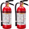 imageKidde Fire Extinguisher for Commercial Use 3A40BC 9 Lbs Refillable ampamp Reusable Hose ampamp Wall Mount Included2 Pack