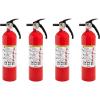 imageKidde Fire Extinguisher for Home 1A10BC Dry Chemical Extinguisher Red Mounting Bracket Included 6 Pack4 pack