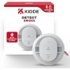 imageKidde Hardwired Smoke Detector AA Battery Backup Interconnectable LED Warning Light Indicators