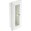 imageKidde SemiRecessed 10Pound Fire Extinguisher Cabinet with Lock  Model 468047