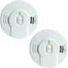 imageKidde Smoke Detector 10Year Battery LED Indicators Replacement Alert TestReset Button 2 Pack