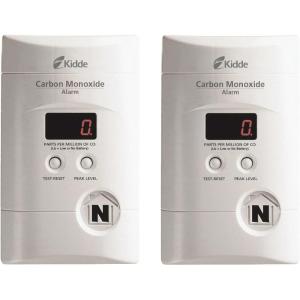 imageKidde Carbon Monoxide Detector Plug In Wall with 9Volt Battery Backup Digital LED Display  6 Pack2 Pack