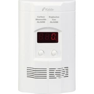 imageKidde Carbon Monoxide Detector Propane Natural Methane ampamp Explosive Gas Alarm PlugIn Wall with 9Volt Battery Backup Digital LED DisplayDetector