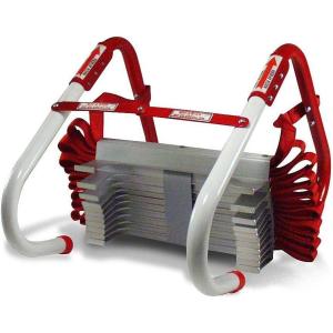imageKidde Fire Escape Ladder 3Story Rope Ladder Extends to 25Feet AntiSlip Rungs25Feet
