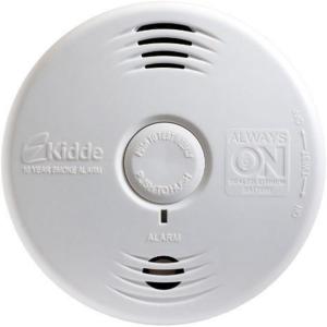 imageKidde Smoke Detector 10Year Battery Photoelectric Sensor Smoke Alarm White
