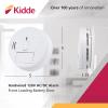 imageKidde Smoke Detector Hardwired Smoke Alarm with Battery Backup FrontLoad Battery Door TestSilence ButtonPack of 2 White6th Edition Alarm