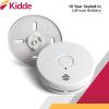 imageKidde Smoke ampamp Carbon Monoxide Detector Combo 10Year Battery Replacement Alert 4 Count Pack of 16th Edition Alarm