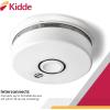 imageKidde Smoke Detector 10Year Battery Photoelectric Sensor WireFree Interconnect Smoke Alarm Voice Alert White 2 Count2 Pack